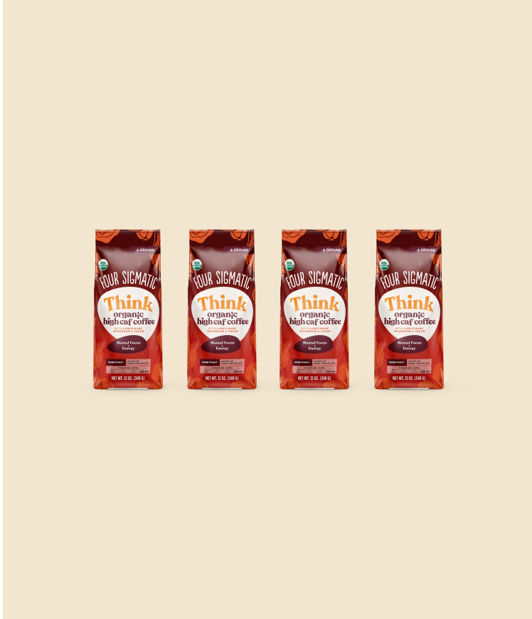 think-ground-hi-caf-coffee-with-lion-s-mane-and-yacon-g9 ThinkGroundHi-Caf4Pack.jpg